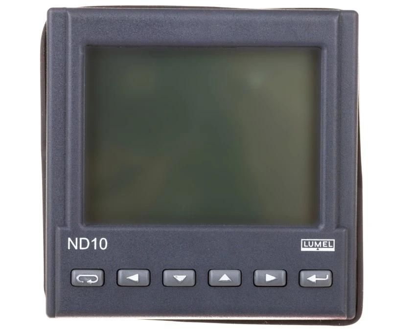 Miernik sieci 3‑fazowej wej. I 5A wej. U 3x230/400V wyjście interfejs RS‑485 z atestem KJ ND10 22100P1 - obrazek 2
