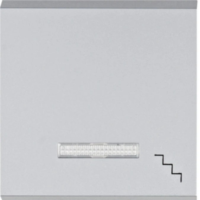 Lumina Klawisz kontrolny z symbolem Schody” srebrny WL6132 - obrazek 1