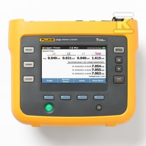 Rejestrator energii Fluke 1732, wersja UE i US (z sondami prądowymi) 4706548 Rejestrator energii Fluke 1732, wersja UE i US (z sondami prądowymi) 4706548