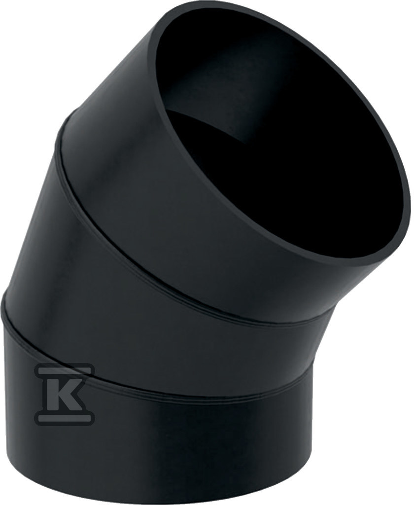 Kolano segmentowe PEHD 315/45, kolor czarny (kanalizacja HDPE) 372.045.16.1 - obrazek 1