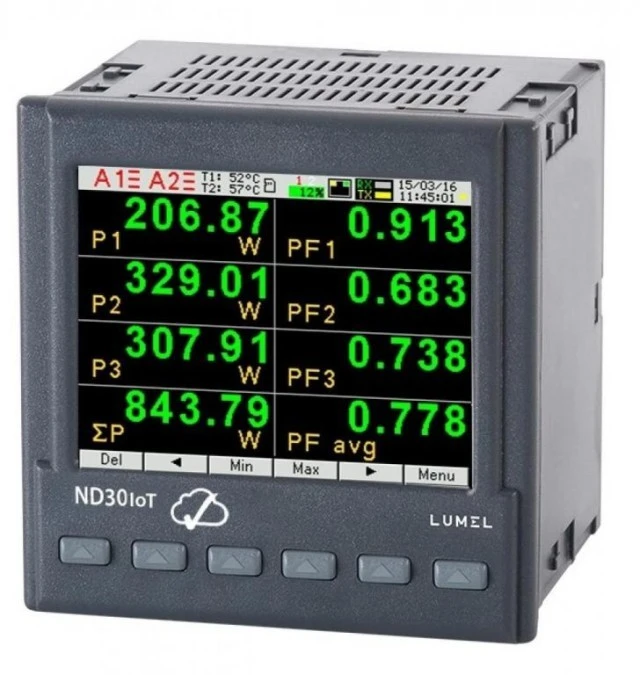 Miernik parametrów Sieci ND30IoT (MQTT) ND30IoT 2222MSM0 - obrazek 1