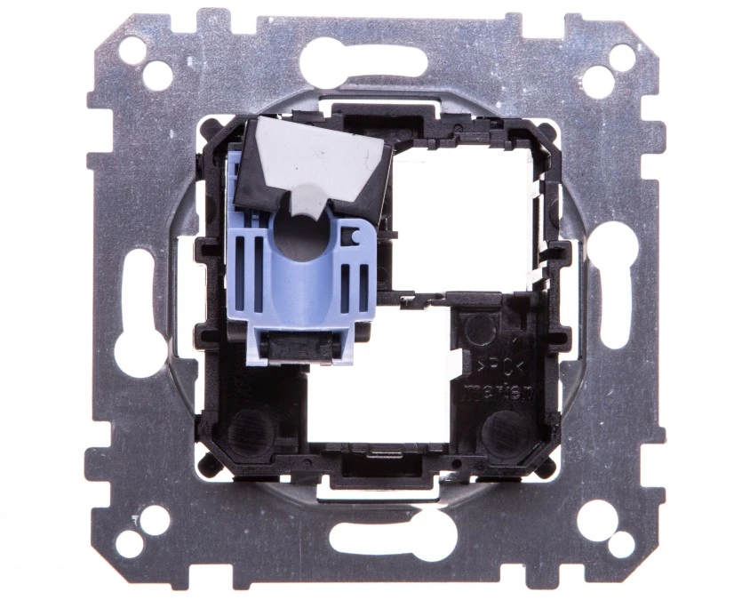 Mechanizm gniazda teleinformatycznego komputerowe 1xRJ45 kat 6 utp Merten MTN4576‑0001 - obrazek 3