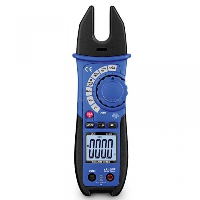 Miernik cyfrowy cęgowy z otwartymi cęgami Fork Meter REL DT‑370 22511 - obrazek 1