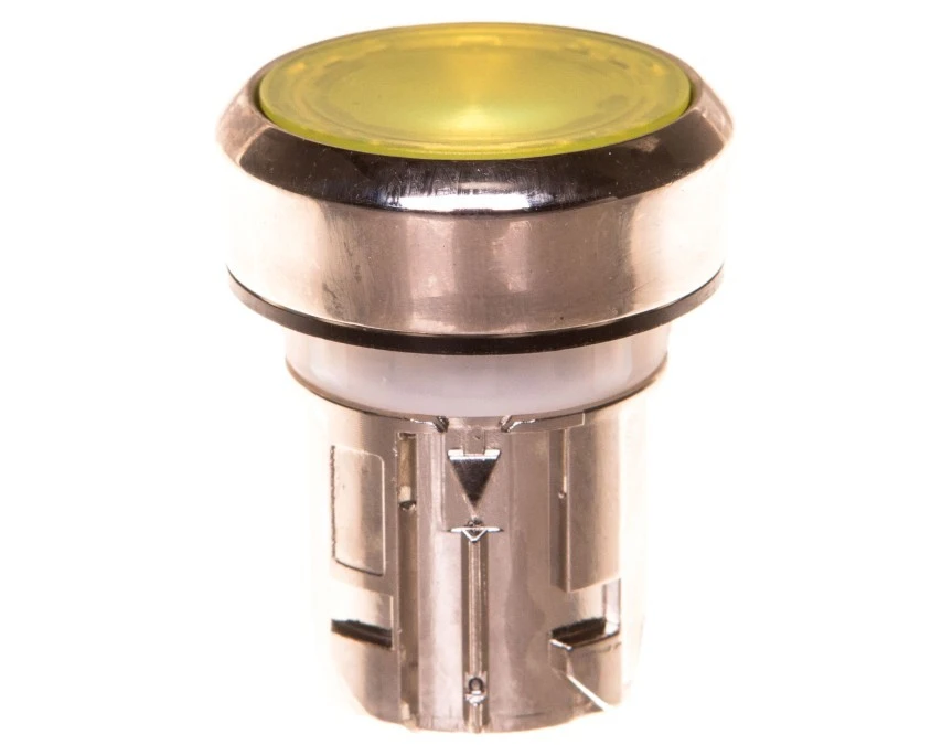 Napęd przycisku 22mm żółty z podświetleniem bez samopowrotu metalowy IP69k Sirius ACT 3SU1051‑0AA30‑0AA0 - obrazek 1