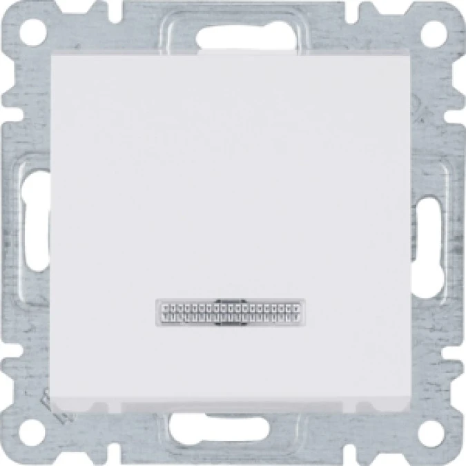Lumina Łącznik kontrolny 1‑biegunowy biały 16A/250VAC WL0610 - obrazek 1