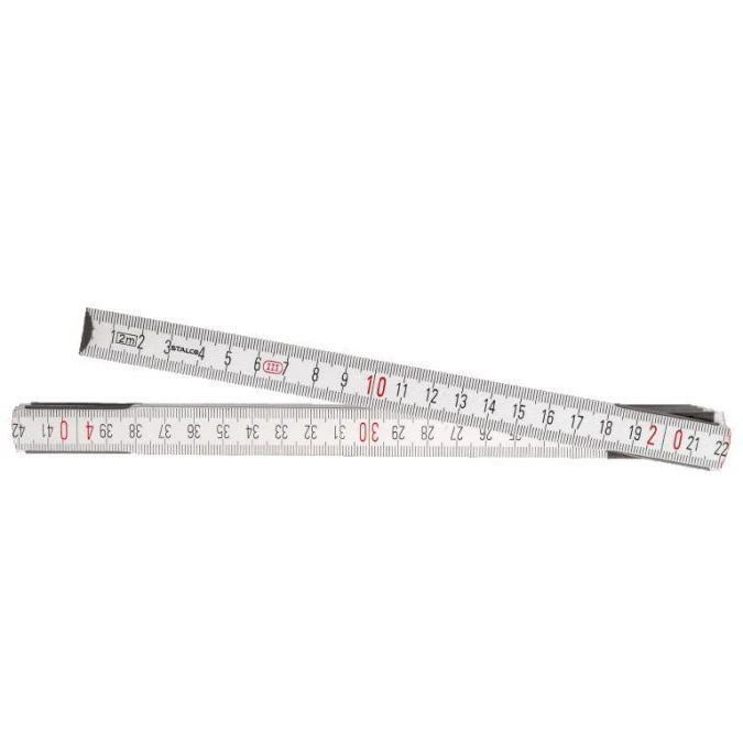 Miara składana drewniana 2m STALCO S‑10322 - obrazek 2