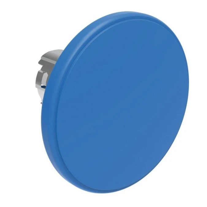 Metalowy przycisk grzybkowy samoczynny powrót fi60mm Niebieski LPSB6166 - obrazek 1