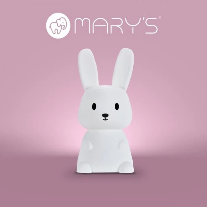 MARYS LAMPKA LED ZAJĄC MAŁY BIAŁY RGB+WW +RC