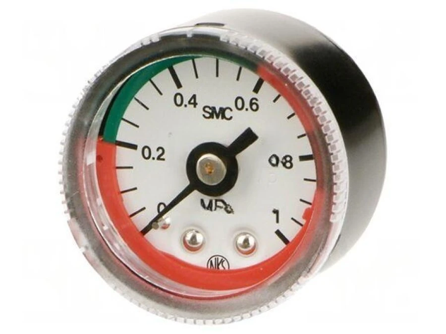 Manometr 0‑1MPa stal Gwint R 1/8 zewnętrzny 42,5mm ‑5‑60C G46‑10‑01‑L