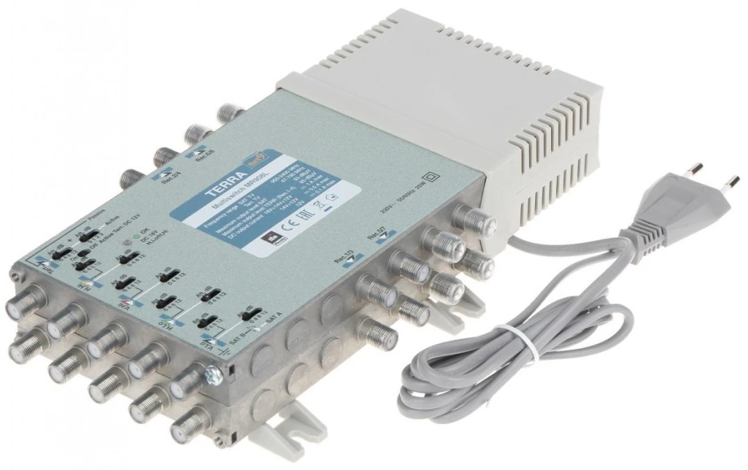 Multiswitch MR‑908L 9 wejść / 8 wyjść TERRA - obrazek 1
