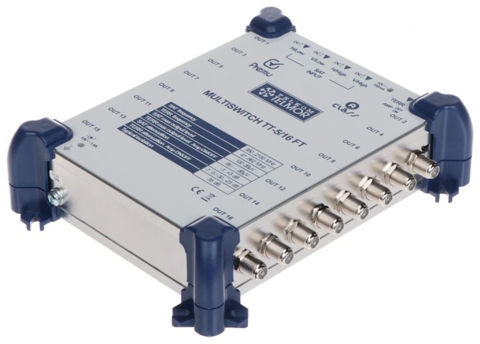 Multiswitch TT‑5/16‑FT‑PREMU 5 wejść/16 wyjść TELMOR - obrazek 1