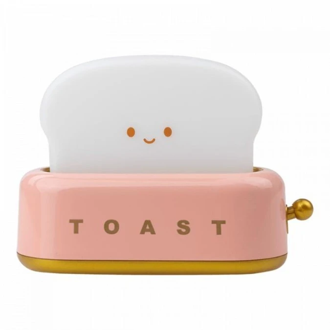 MARYS LAMPKA NOCNA LED TOSTER RÓŻOWY - obrazek 3