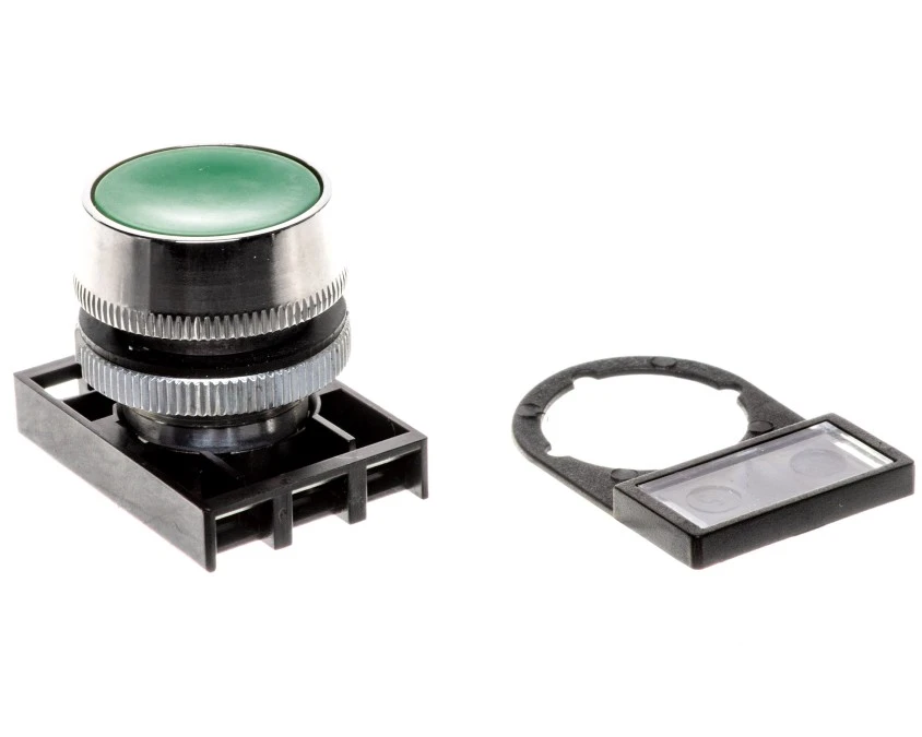 Napęd przycisku 22mm zielony IP55 z samopowrotem W0‑N‑NEK22M‑K Z - obrazek 2