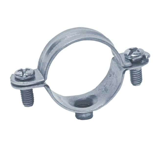 Metalowa obejma typ L 10mm do instalacji z aprobatą CNBOP E90 (100 szt.) - obrazek 1