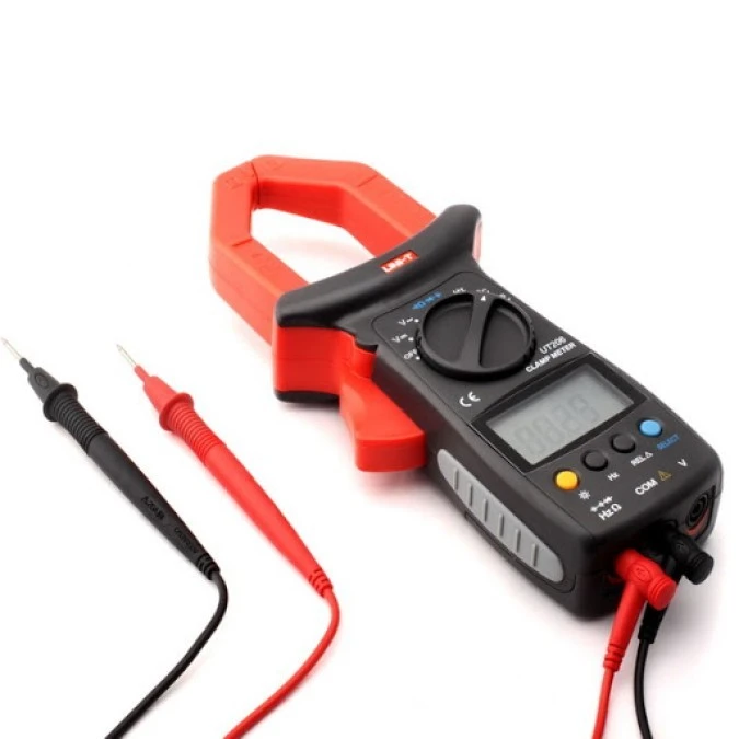Miernik cyfrowy cęgowy 40mm,600V AC/DC, 1000A AC, temp do 1000oC UT‑206 - obrazek 1
