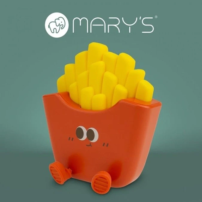 MARYS LAMPKA NOCNA LED FRYTKI - obrazek 1