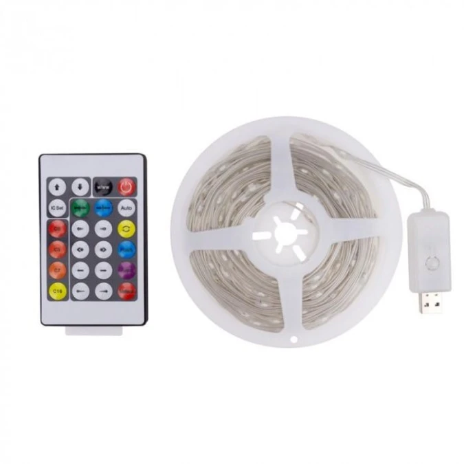 MAGICZNE LAMPKI 1MLN KOLORÓW 100 LED 10m DC5V - obrazek 2
