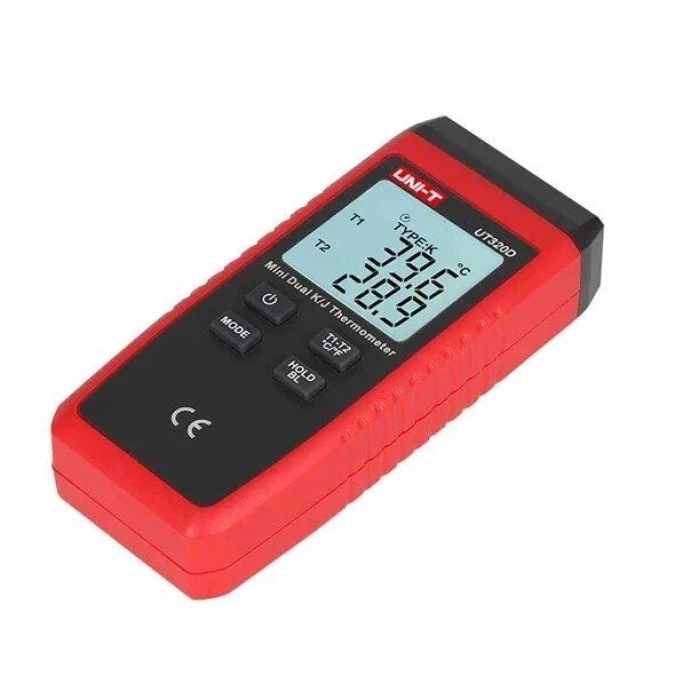 Miernik temperatury dwukanałowy UT320D Uni‑T - obrazek 3