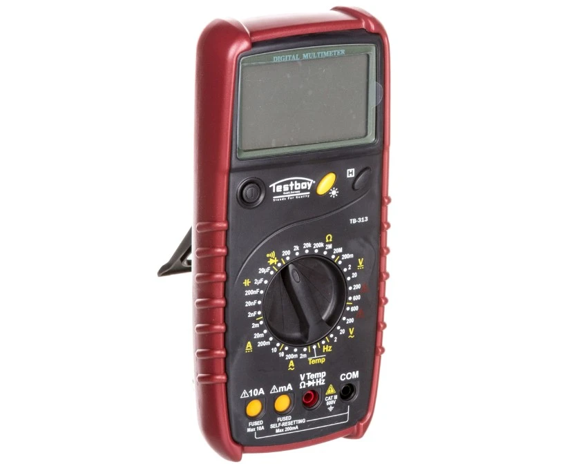 Multimetr cyfrowy wyświetlacz LCD CAT III 600V Testboy TB 313 - obrazek 1