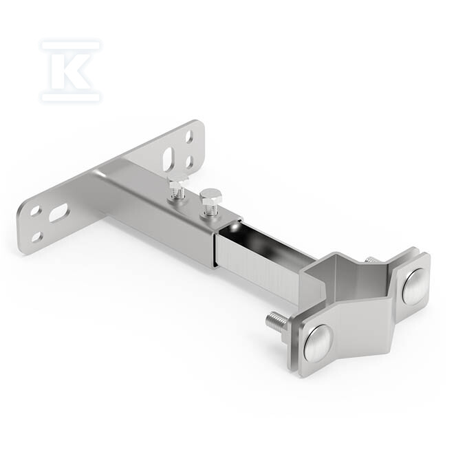 Uchwyt masztu regulowany V2A fi40-fi50 L=200-385 96040205 - obrazek 1