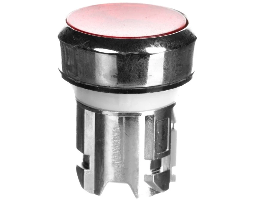 Napęd przycisku 22mm czerwony z podświetleniem bez samopowrotu metalowy IP69k Sirius ACT 3SU1051‑0AA20‑0AA0 - obrazek 2