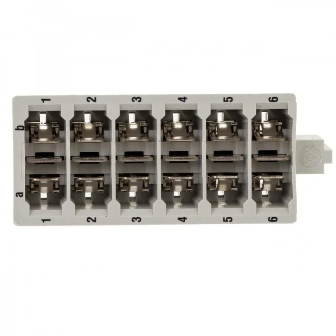 Magazyn odgromników gazowych LSA 8/6 dla KRONECTION Box A‑6 KRONE