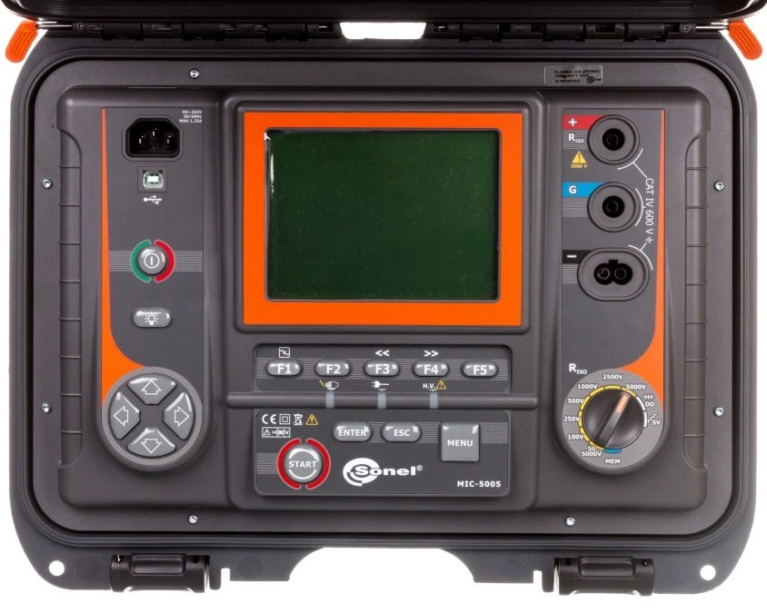 Miernik rezystancji izolacji MIC‑5005 WMPLMIC5005 - obrazek 1