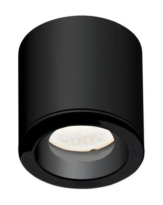 MAXLIGHT C0216 LAMPA SUFITOWA FORM CZARNA GU10 IP65 - obrazek 2