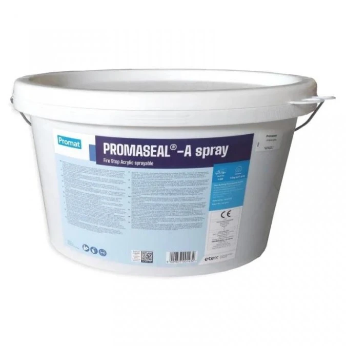 Masa ogniochronna PROMASEAL‑A spray 12 kg, szara - obrazek 1