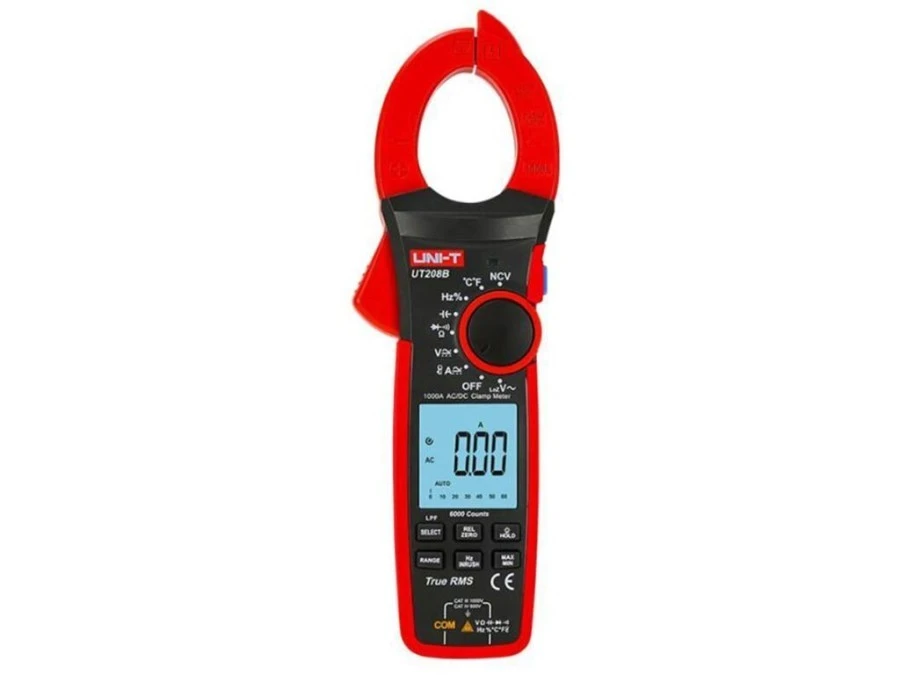Miernik cyfrowy cęgowy 1000A AC/DC True RMS Uni‑T UT‑208B - obrazek 1