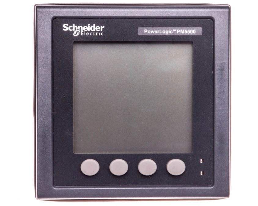Miernik parametrów sieci (U, I, P, Q, f, PF, E) 5/1A przekładnik 100‑415V AC Ethernet Modbus MID tablicowy 96x96mm METSEPM5561 - obrazek 2