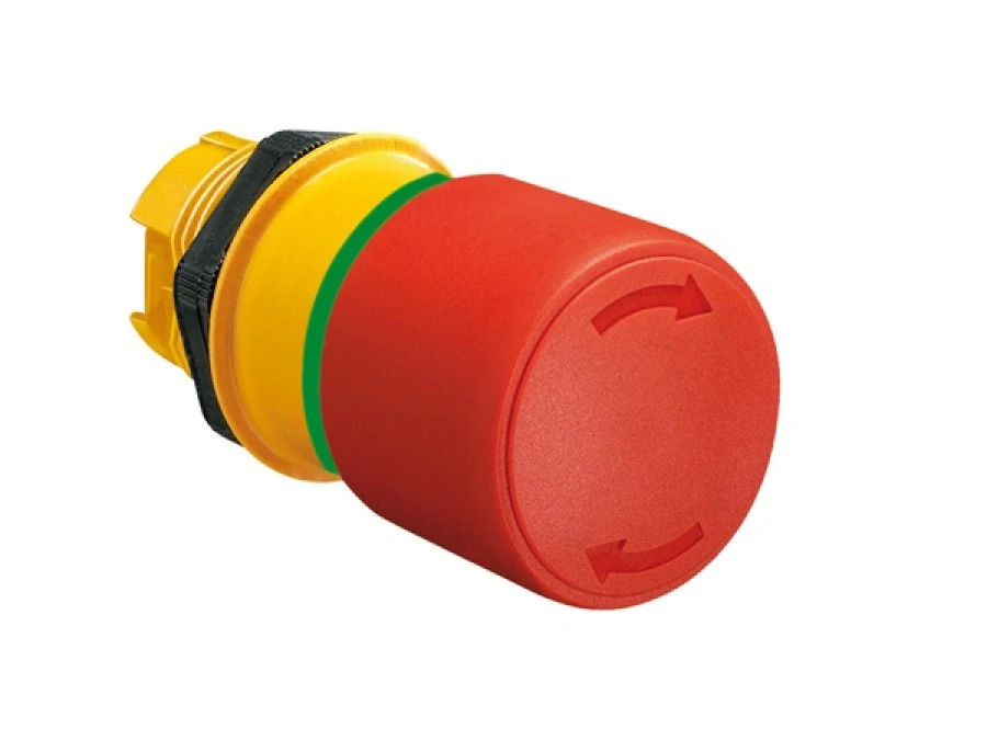 Napęd przycisku bezpieczeństwa czerwony φ 30mm odblokowanie przez obrót do zatrzymania awaryjnego, zgodnie z ISO13850 LPCB6634 - obrazek 3