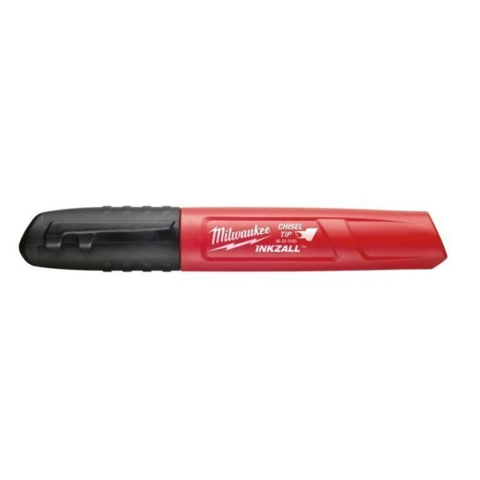 Marker z końcówką typu dłuto INKZALL czarny 48223103 (1 szt.) - obrazek 1