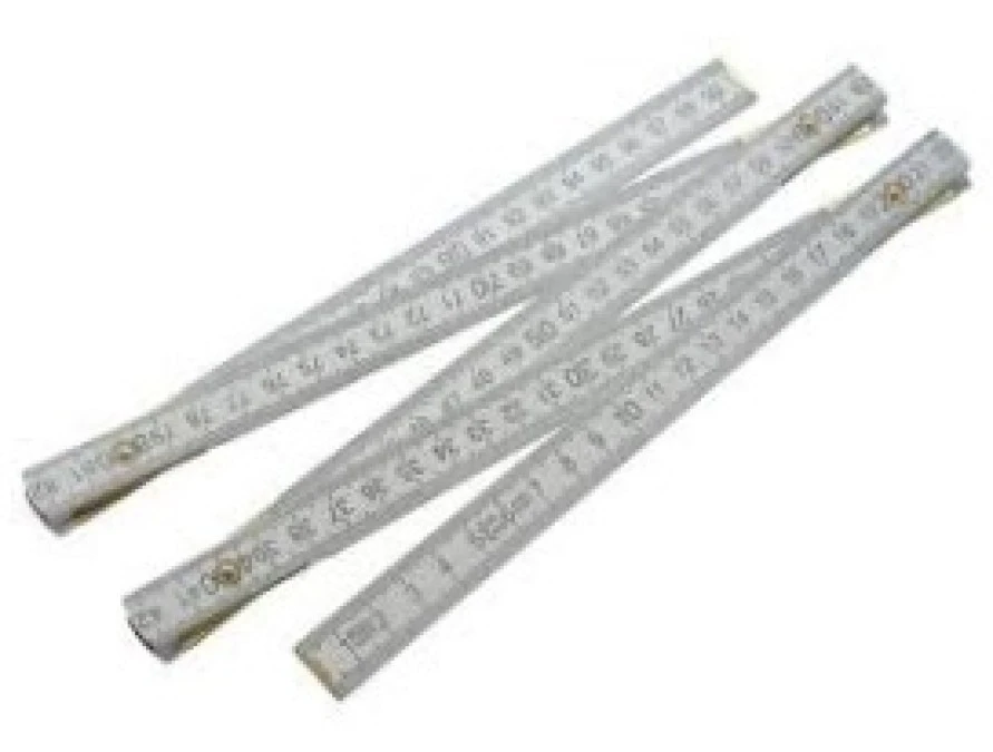 Miara drewniana składana 2 m biała Home Tools MN‑80‑150 /1 szt./ - obrazek 1