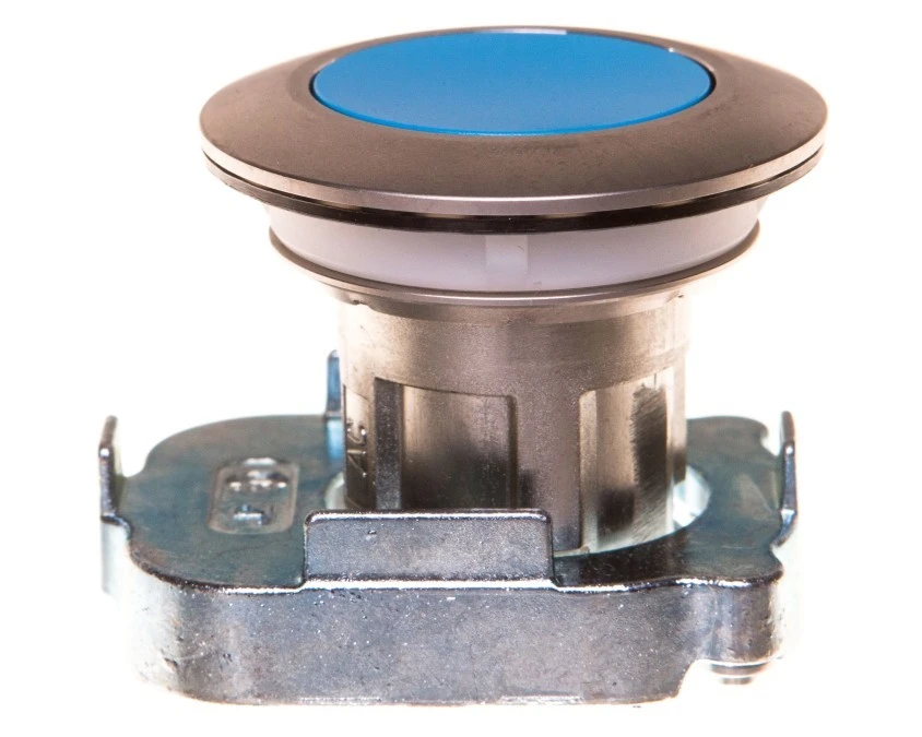 Napęd przycisku 30mm niebieski z samopowrotem metalowy matowy IP69k Sirius ACT 3SU1060‑0JB50‑0AA0 - obrazek 1