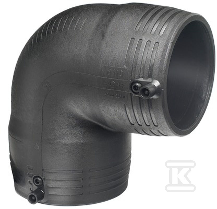 Kolano elektrooporowe 90ST. d90 PE100, SDR11, PN10 gaz/PN16 woda 753101813 - obrazek 1