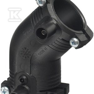 Kolano elektrooporowe 45ST. d32 PE100, SDR11, PN10 gaz/PN16 woda 753151608 Kolano elektrooporowe 45ST. d32 PE100, SDR11, PN10 gaz/PN16 woda 753151608