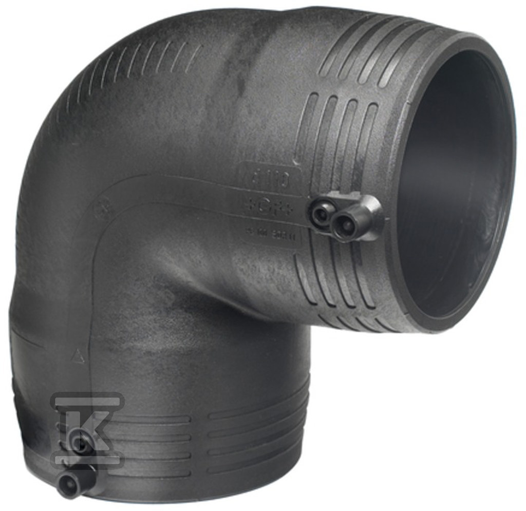 Kolano elektrooporowe 90ST. d125 PE100, SDR11, PN10 gaz/PN16 woda 753101815 - obrazek 1