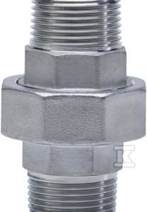 Dwuzłączka gwintowana ze stali nierdzewnej wkrętna płaska gwint zewnętrzny 1/2″ 6335-012 Dwuzłączka gwintowana ze stali nierdzewnej wkrętna płaska gwint zewnętrzny 1/2″ 6335-012