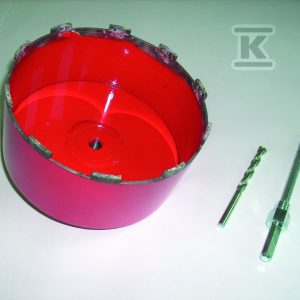 Wiertło koronowe do GFK/GRP 162mm, z wiertłem centrującym COBOHRK162_0000