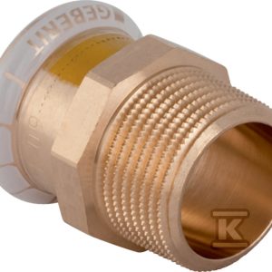 Złączka Geberit Mapress Kupfer Gas przejściowa z gw.zewn. d15-R3/4 34675 Złączka Geberit Mapress Kupfer Gas przejściowa z gw.zewn. d15-R3/4 34675