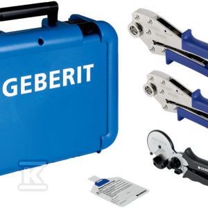Zestaw zaciskarek ręcznych Geberit Mepla d16-20 w walizce 690.485.00.4 Zestaw zaciskarek ręcznych Geberit Mepla d16-20 w walizce 690.485.00.4
