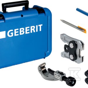 Zestaw zaciskowy [2] Geberit Mepla d63, kpl w walizce 690.467.00.2