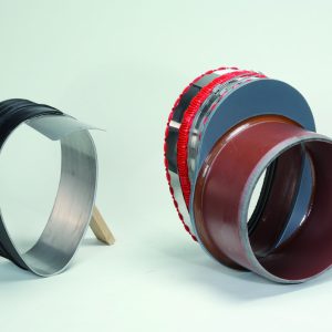 Adapter BI (zestaw) do łączenia rury kanalizacyjnej o profilu jajowym 200/300 z okrągłą DN/OD315, łączenie mechaniczne za pomocą złącza VPC 275 EIK200300315_0000
