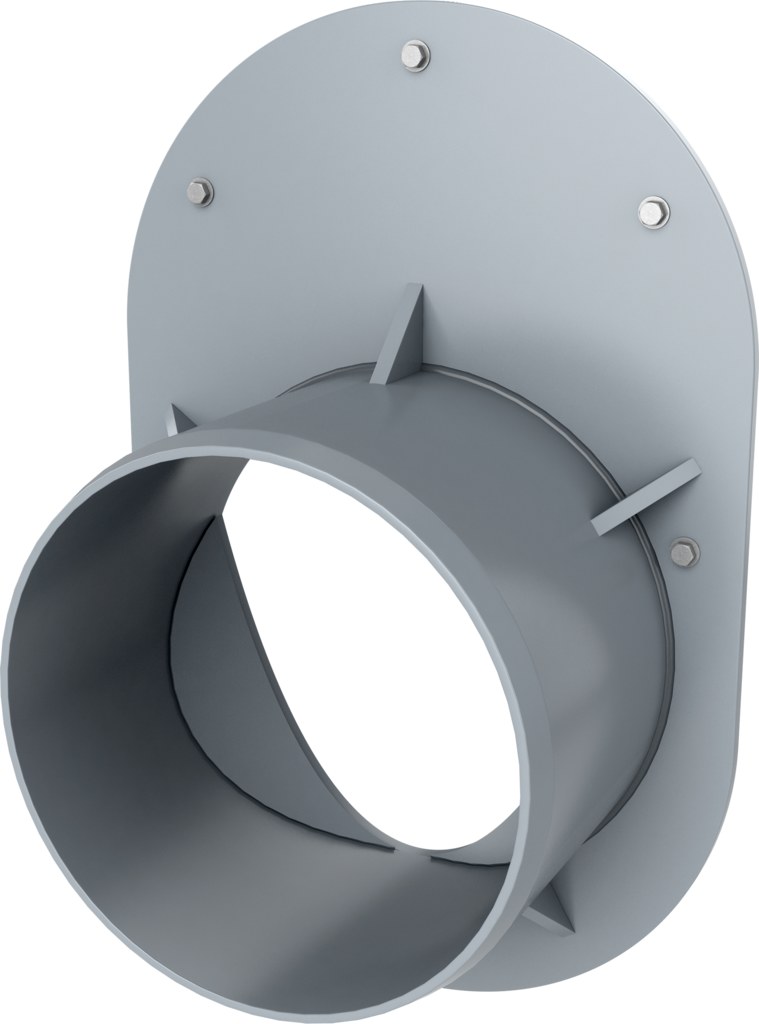 Adapter BI do łączenia rury kanalizacyjnej o profilu jajowym 500/750 z okrągłą DN/OD 500 EIUK500750500_0000 - obrazek 1