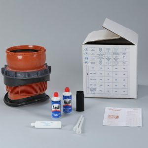 Siodło / przyłącze siodłowe Fabekun DN/OD200 do rury DN400 z przegubem kulowym, do przyłączenia do rury głównej o gr.ścianki 50-110mm FAS4002002_0026 Siodło / przyłącze siodłowe Fabekun DN/OD200 do rury DN400 z przegubem kulowym, do przyłączenia do rury głównej o gr.ścianki 50-110mm FAS4002002_0026