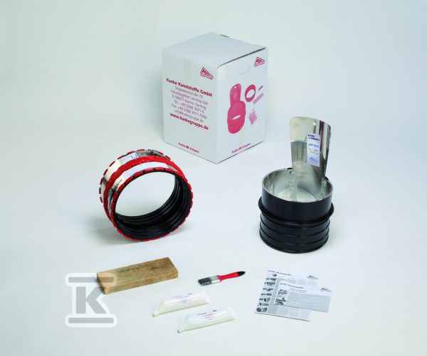 Adapter BI DN1000 + złącze VPC 1030 do połączenia rur o nieokrągłej geometrii zewnętrznej BIA10001030_0000