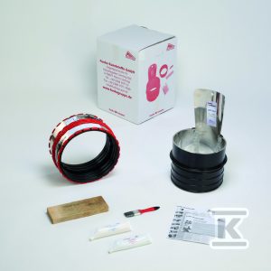 Adapter BI DN200 + złącze VPC 200K do połączenia rur o nieokrągłej geometrii zewnętrznej BIA200_0000 Adapter BI DN200 + złącze VPC 200K do połączenia rur o nieokrągłej geometrii zewnętrznej BIA200_0000