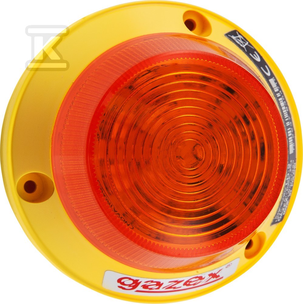 Sygnalizator LD-2v24 lampa ostrzegawcza LED żółta, 24V, IP54 LD-2V24 - obrazek 1