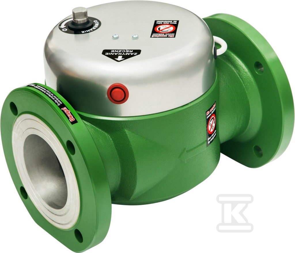 Zawór klapowy do biogazu MAG-3/DN100-BIO zawór klapowy do biogazu, Ex, komplet przeciwkołnierzy DN100 - obrazek 1